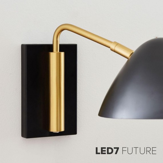 West Elm - Curvilinear Mid-Century Sconce - Short